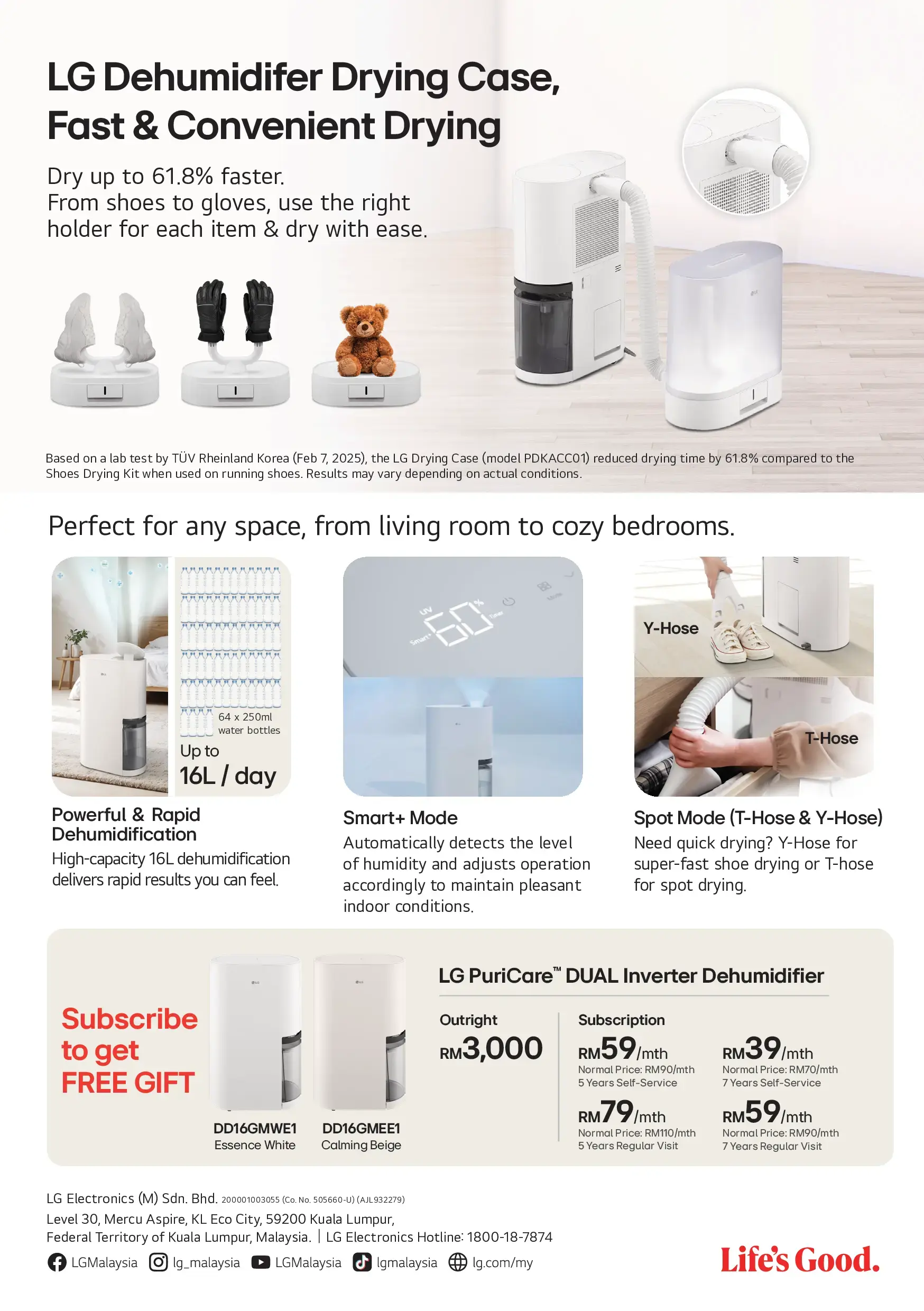 Fast and Convenient Drying